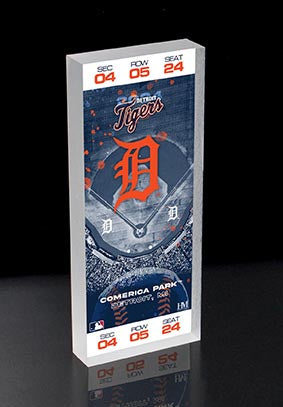 Detroit Tigers 2024 3D Ticket BlocKart