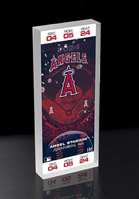Los Angeles Angels 2024 3D Ticket BlocKart