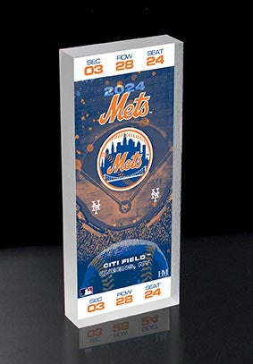 New York Mets 2024 3D Ticket BlocKart
