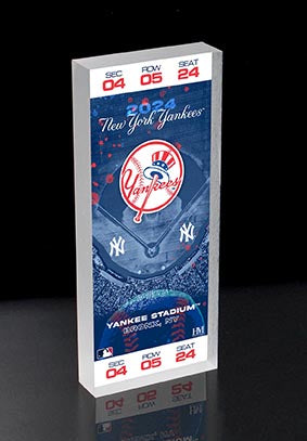New York Yankees 2024 3D Ticket BlocKart