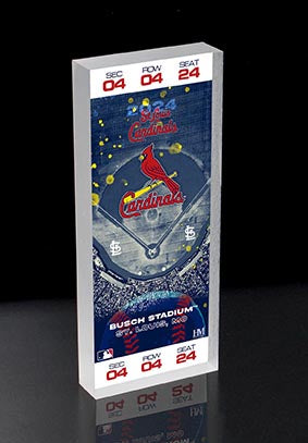 St. Louis Cardinals 2024 3D Ticket BlocKart