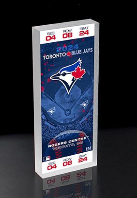 Toronto Blue Jays 2024 3D Ticket BlocKart