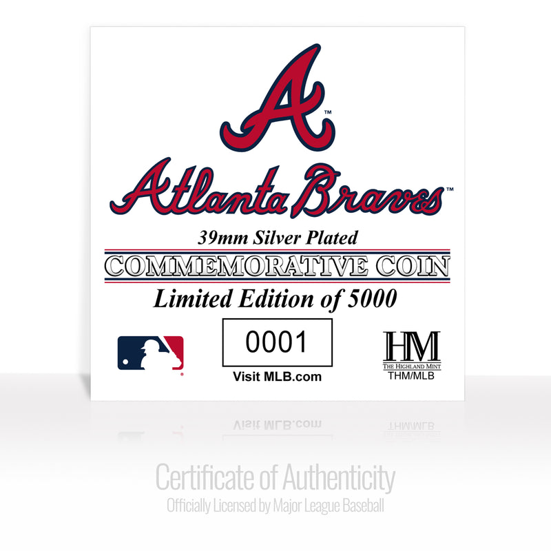 Atlanta Braves Silver Coin
