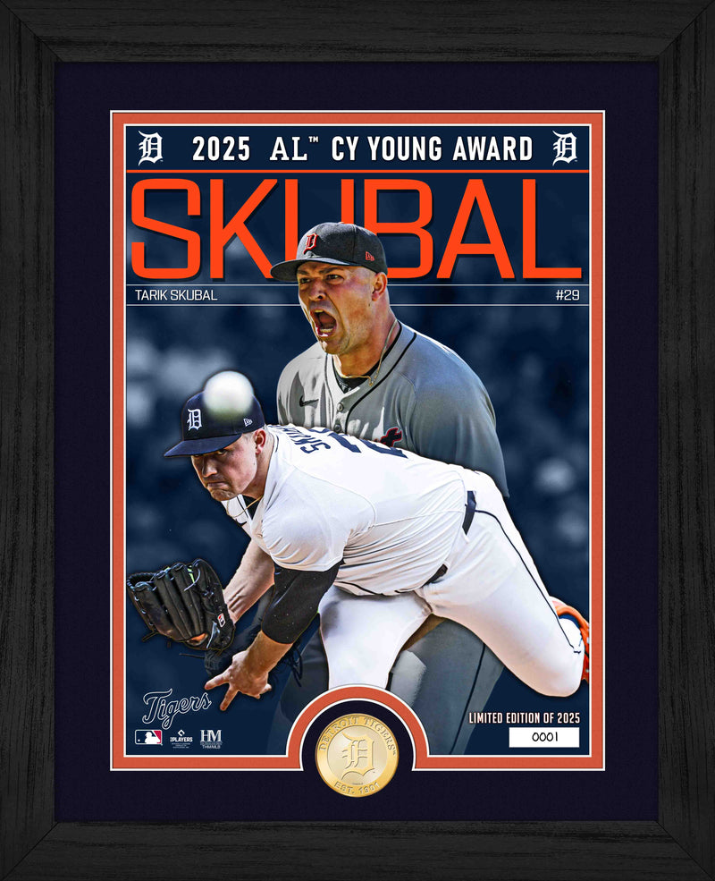Tarik Skubal American League Cy Young Bronze Coin Photo Mint