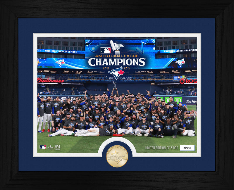 Toronto Blue Jays 2025 American League Champions Bronze Coin Photo Mint