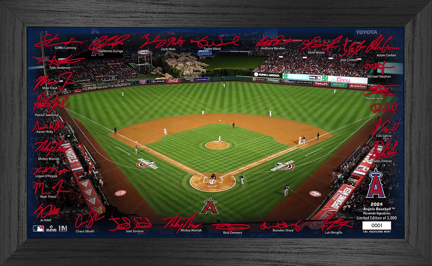 Los Angeles Angels 2024 Signature Field
