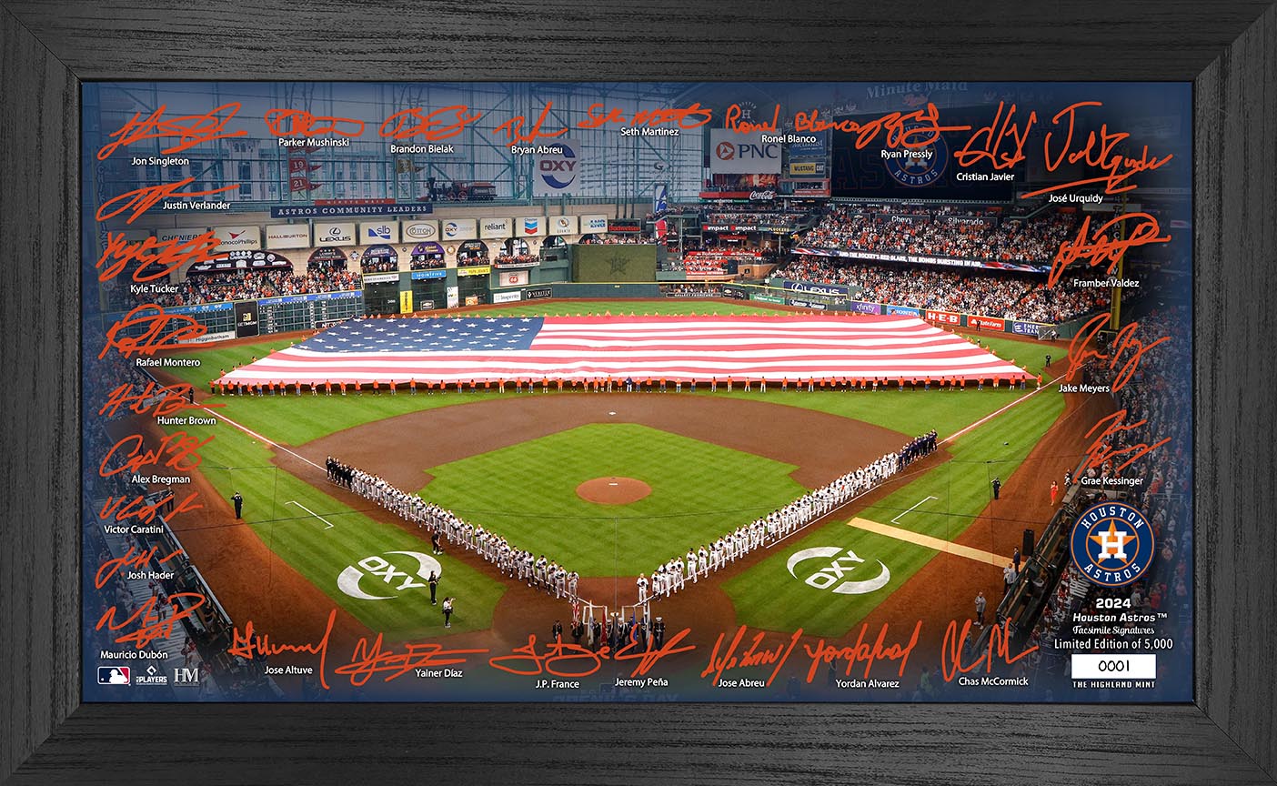 Houston Astros 2024 Signature Field