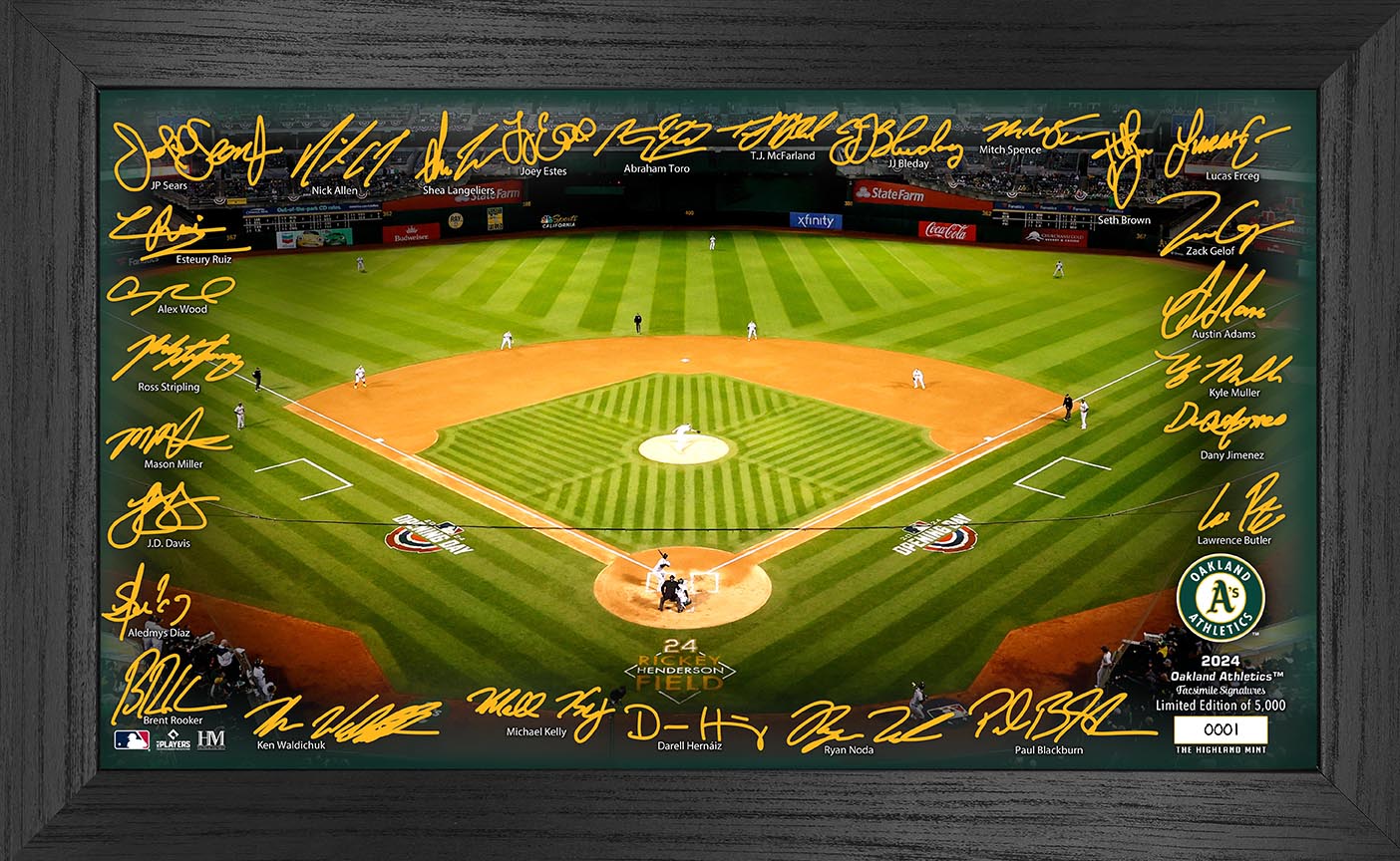 Oakland Athletics 2024 Signature Field