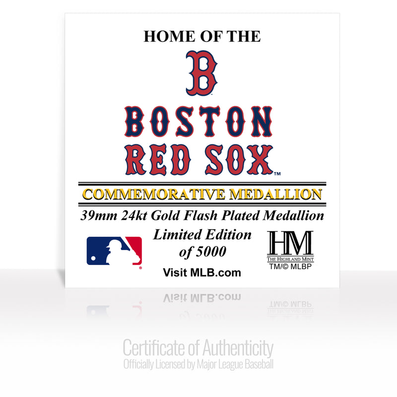 Boston Red Sox Stadium Gold Mint Coin
