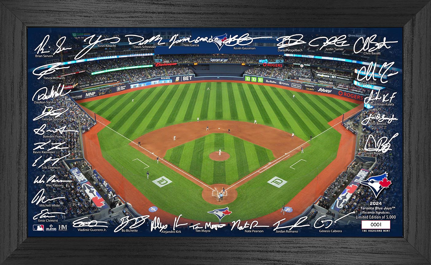 Toronto Blue Jays 2024 Signature Field