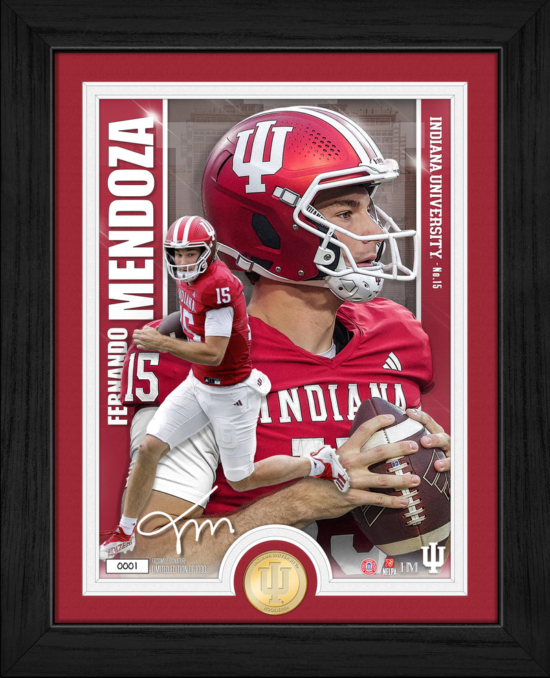 Fernando Mendoza Indiana University Artist Proof Bronze Coin Photo Mint