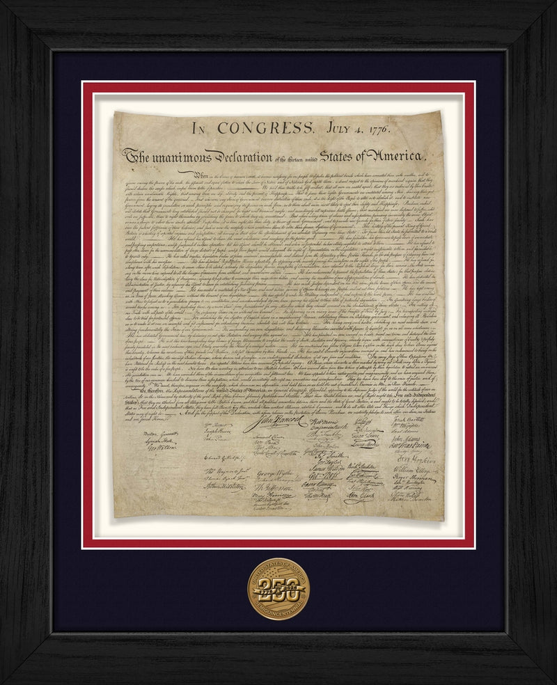 USA 250th Semiquincentennial Anniversary Declaration of Independence Bronze Coin Photo Mint