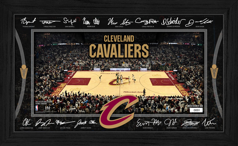 Cleveland Cavaliers 2025 Signature Court