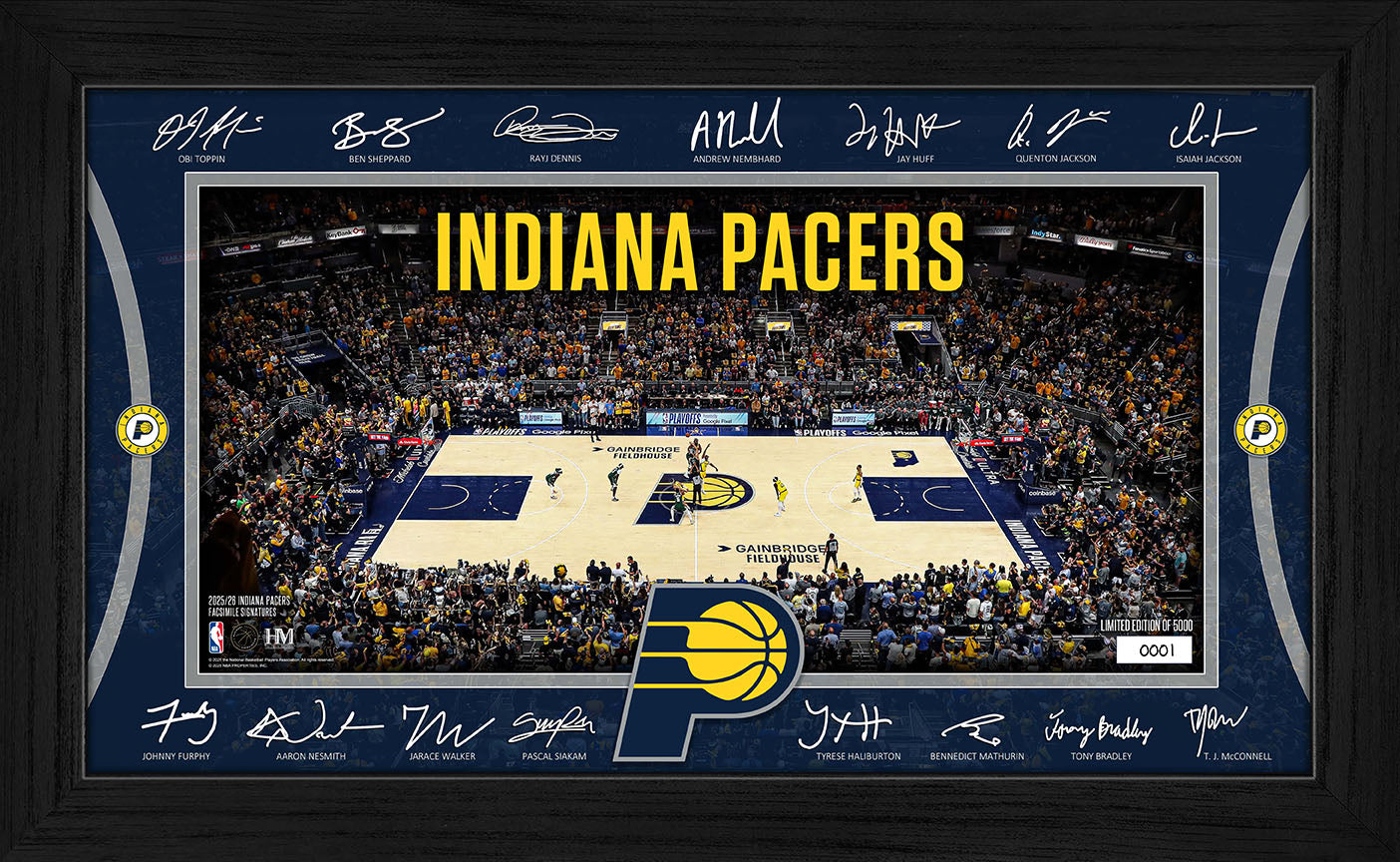 Indiana Pacers 2025 Signature Court