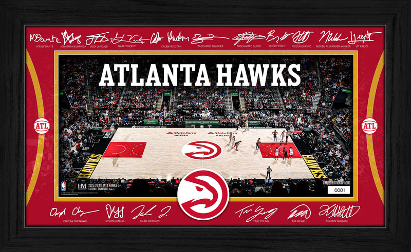 Atlanta Hawks 2025 Signature Court