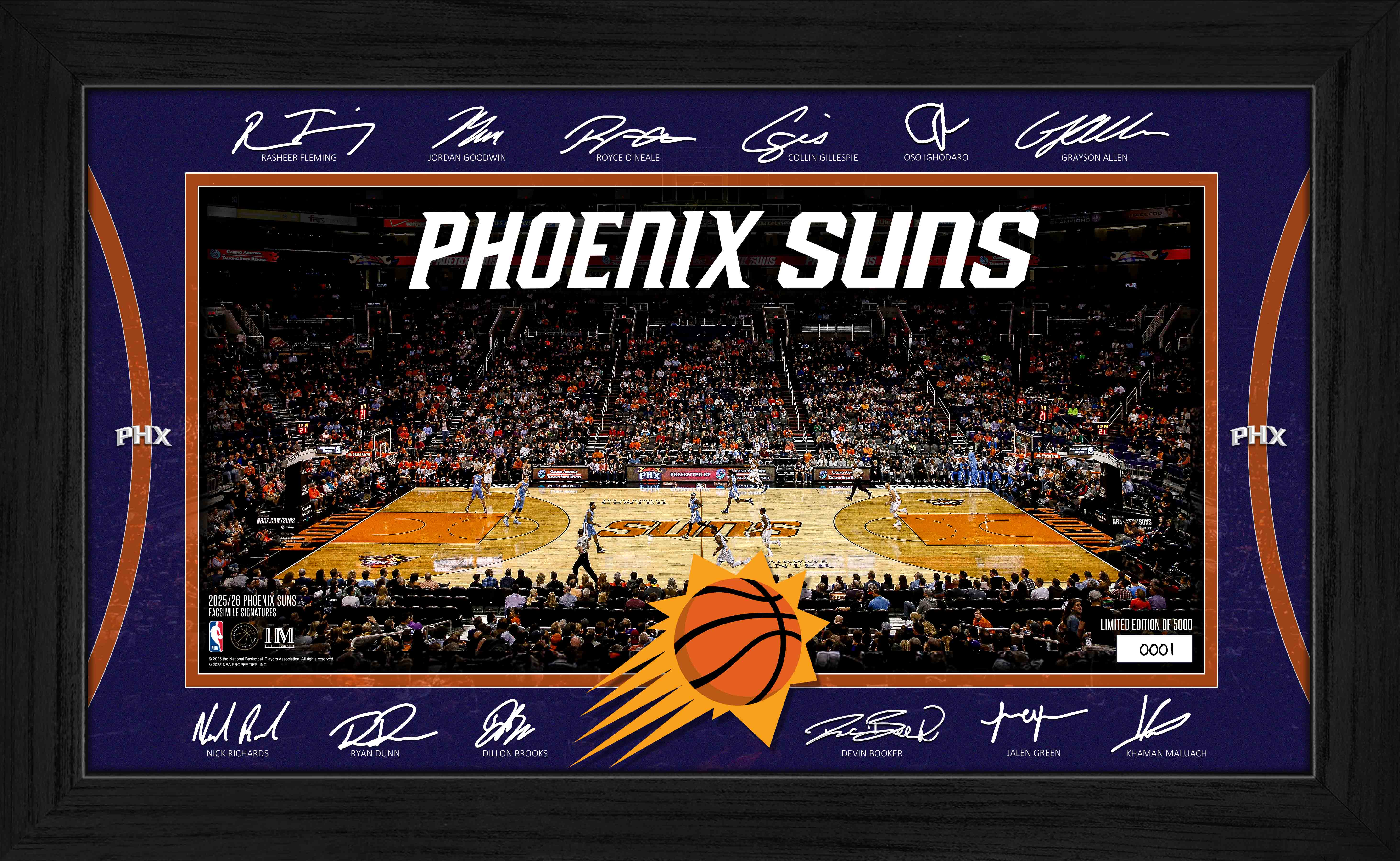 Phoenix Suns 2025 Signature Court – The Highland Mint