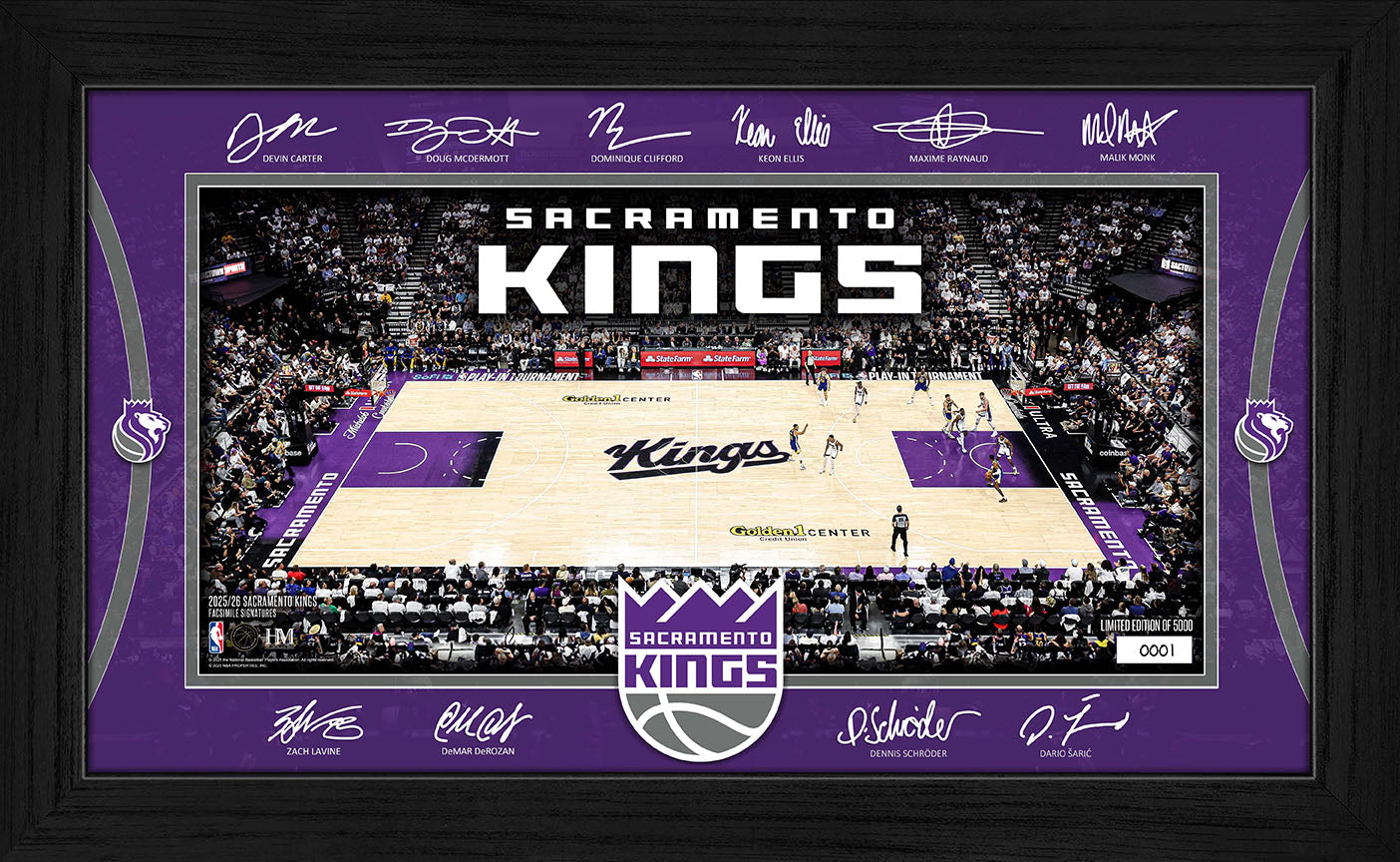 Sacramento Kings 2025 Signature Court