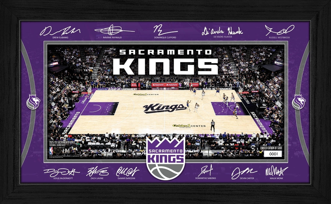 Sacramento Kings 2025 Signature Court