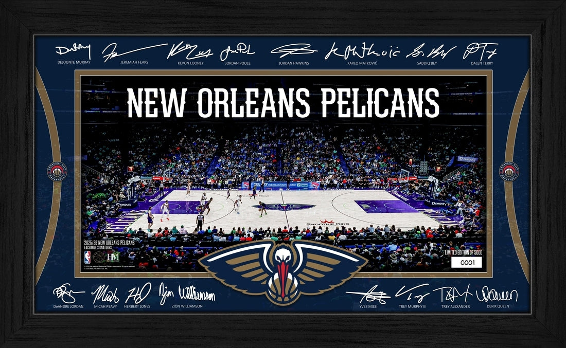 New Orleans Pelicans 2025 Signature Court