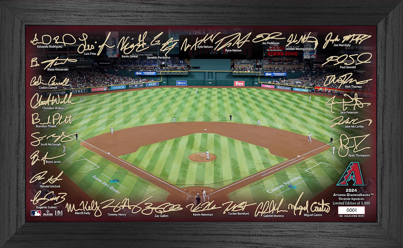 Arizona Diamondbacks 2024 Signature Field