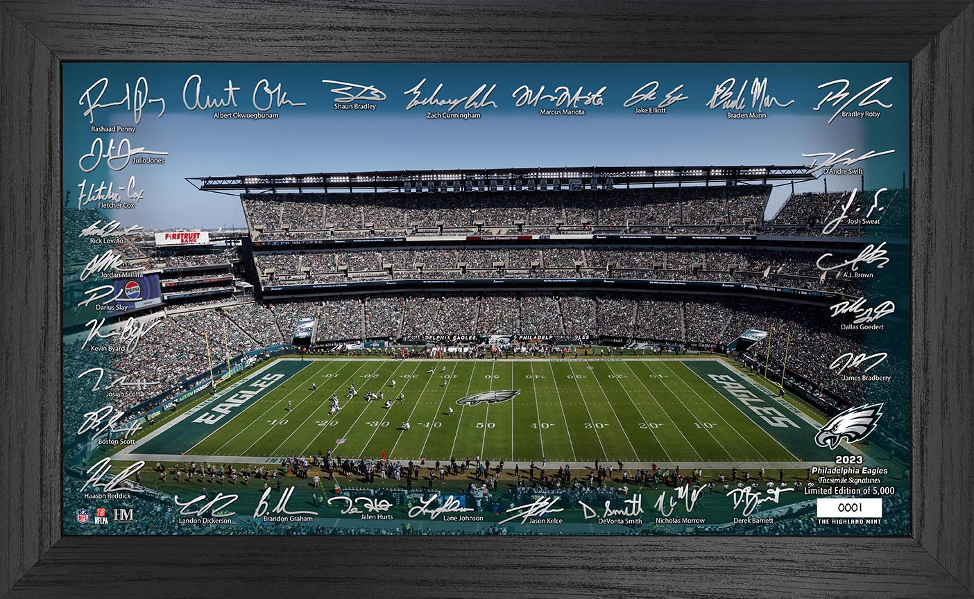 Philadelphia Eagles 2023 NFL Signature Gridiron