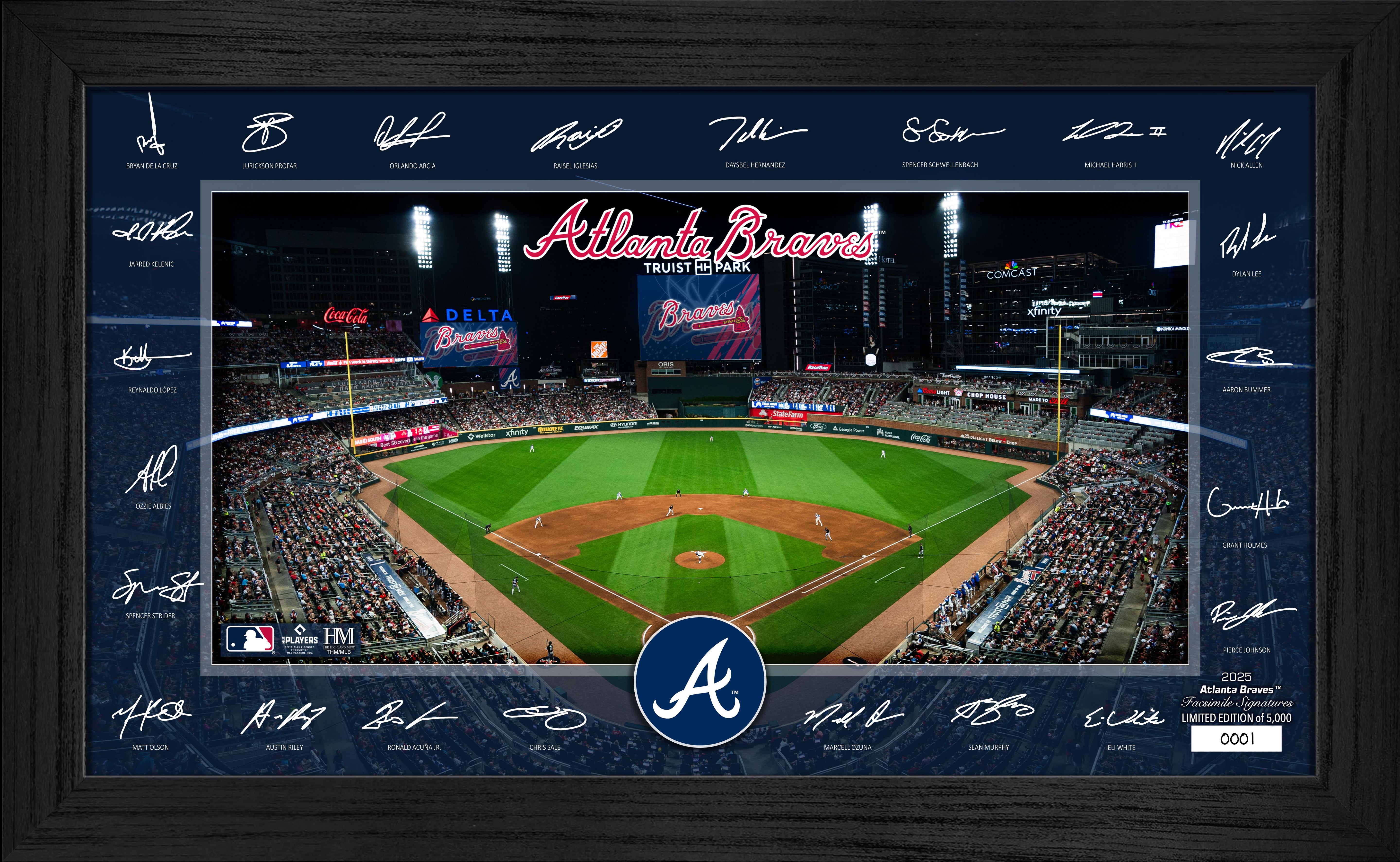 Atlanta Braves 2025 Signature Field Frame