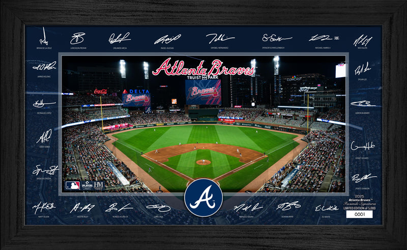 Atlanta Braves 2025 Signature Field Frame