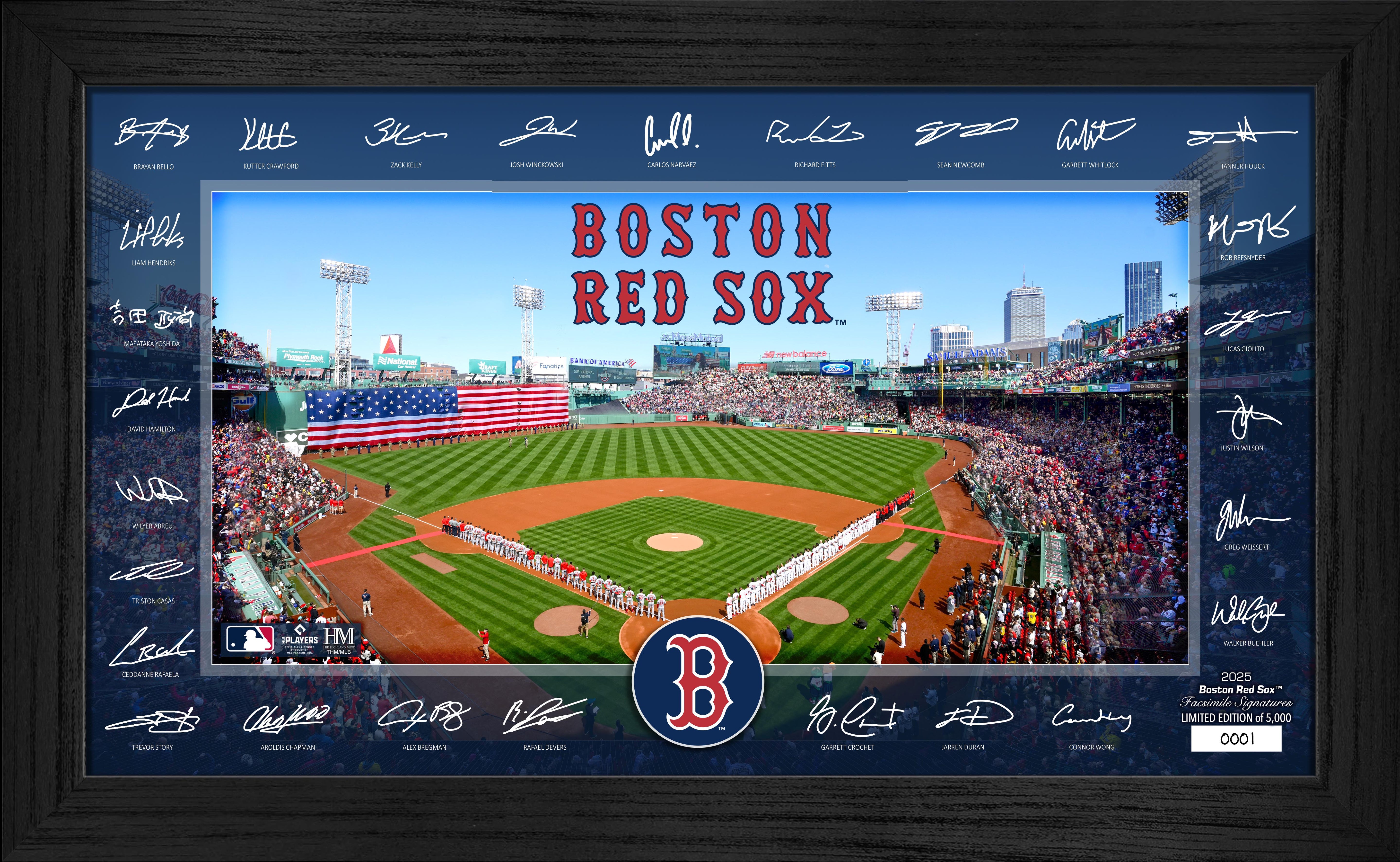 Boston Red Sox 2025 Signature Field Frame