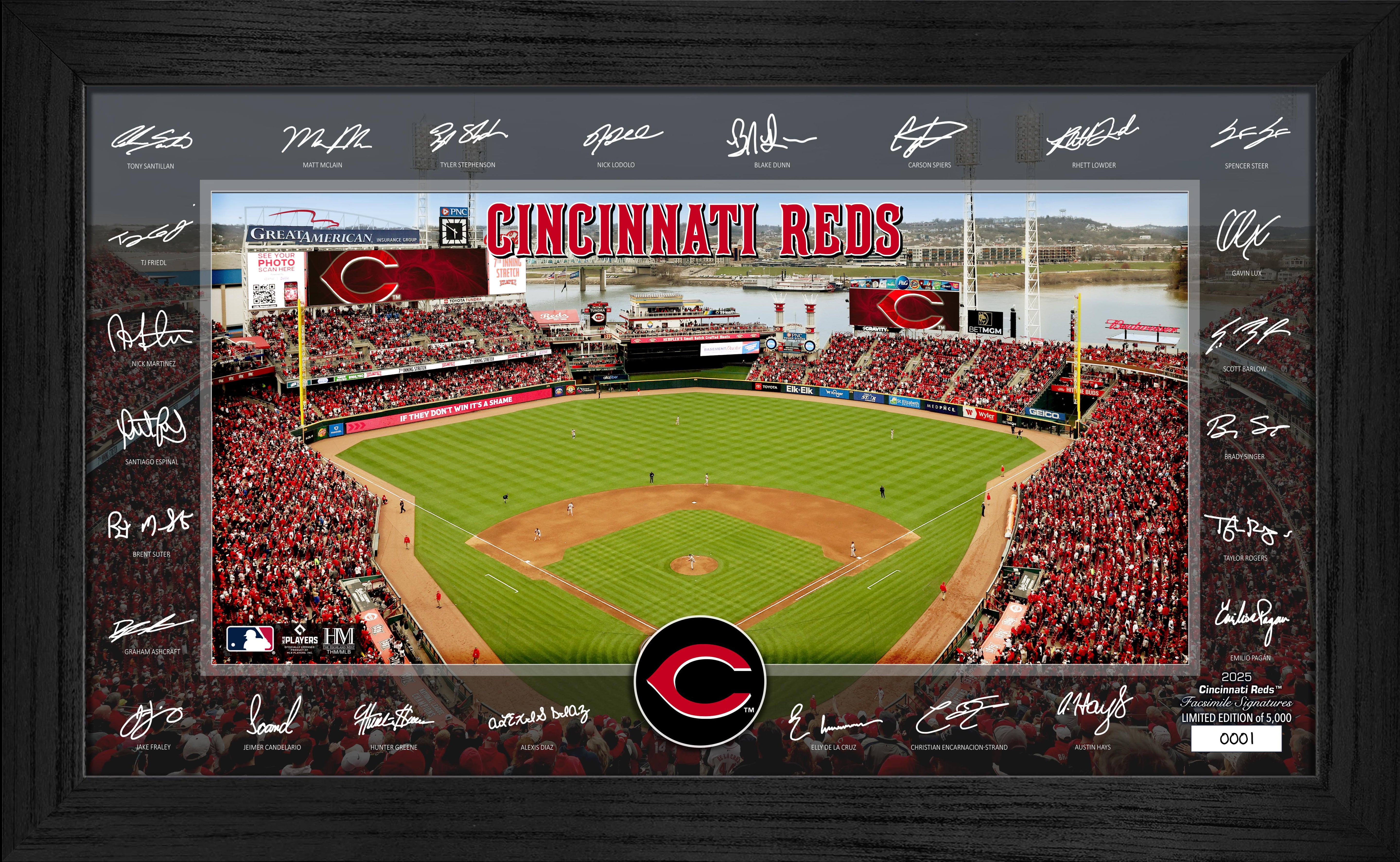 Cincinnati Reds 2025 Signature Field Frame