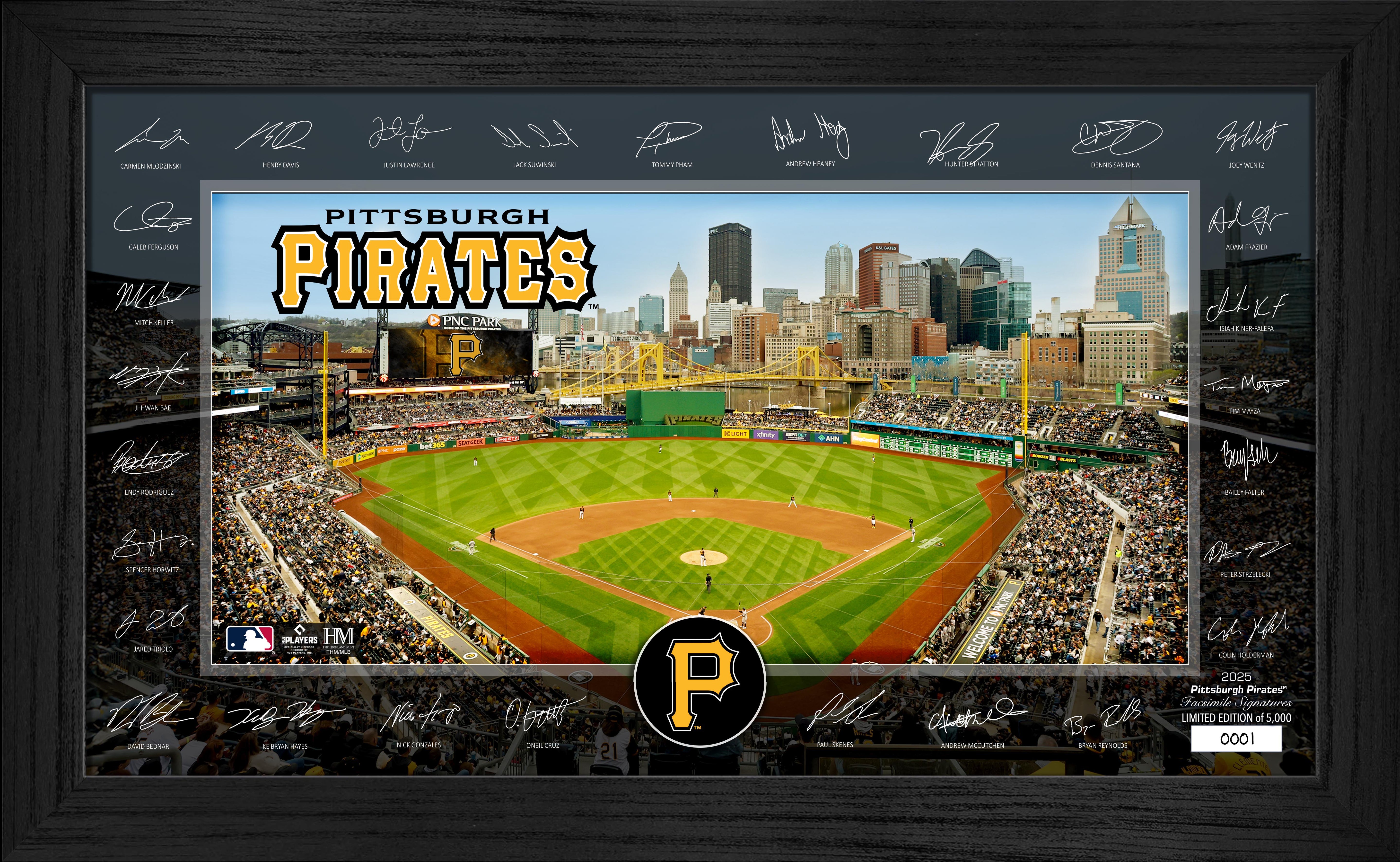 Pittsburgh Pirates 2025 Signature Field Frame