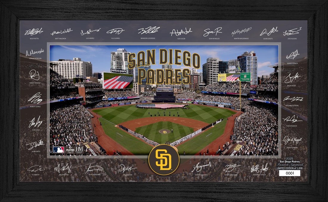 San Diego Padres 2025 Signature Field Frame