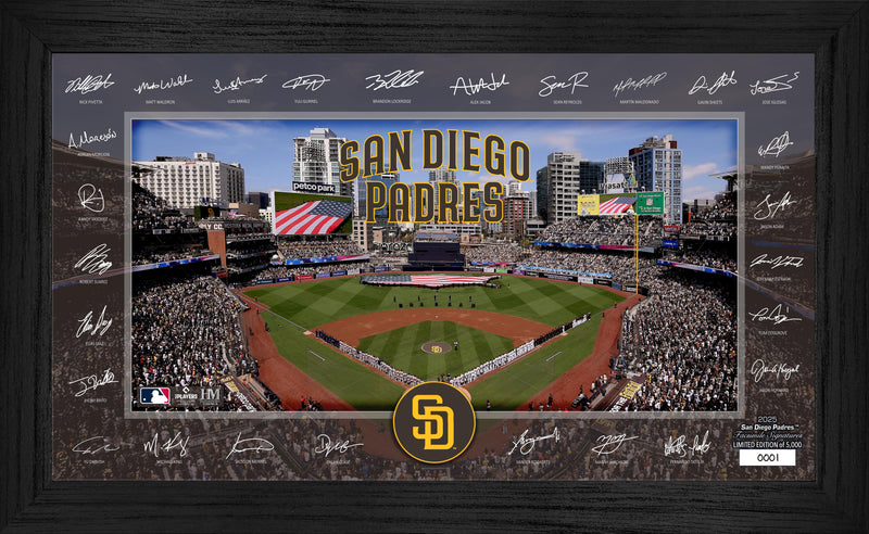 San Diego Padres 2025 Signature Field Frame