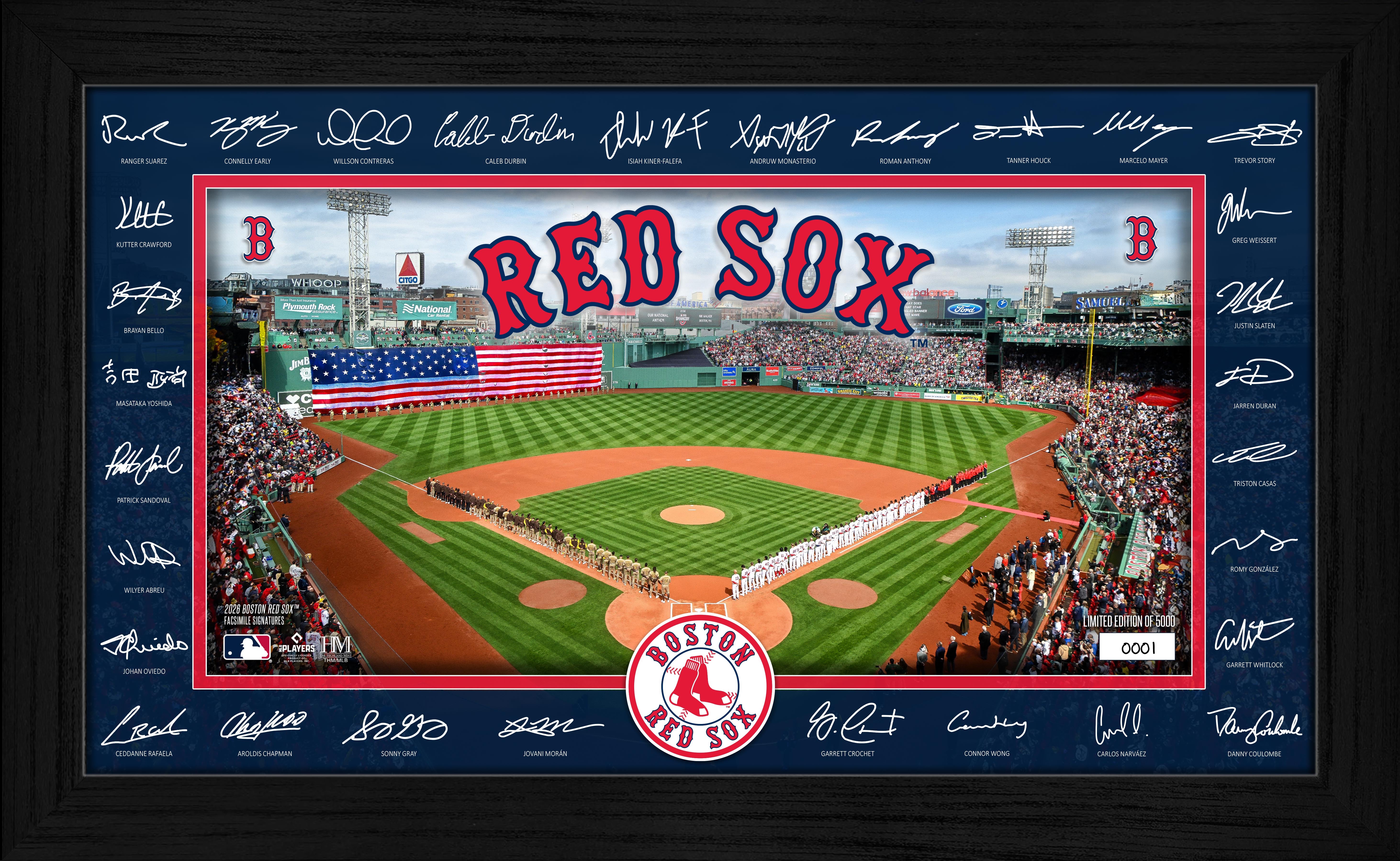 Boston Red Sox 2026 Signature Field Frame