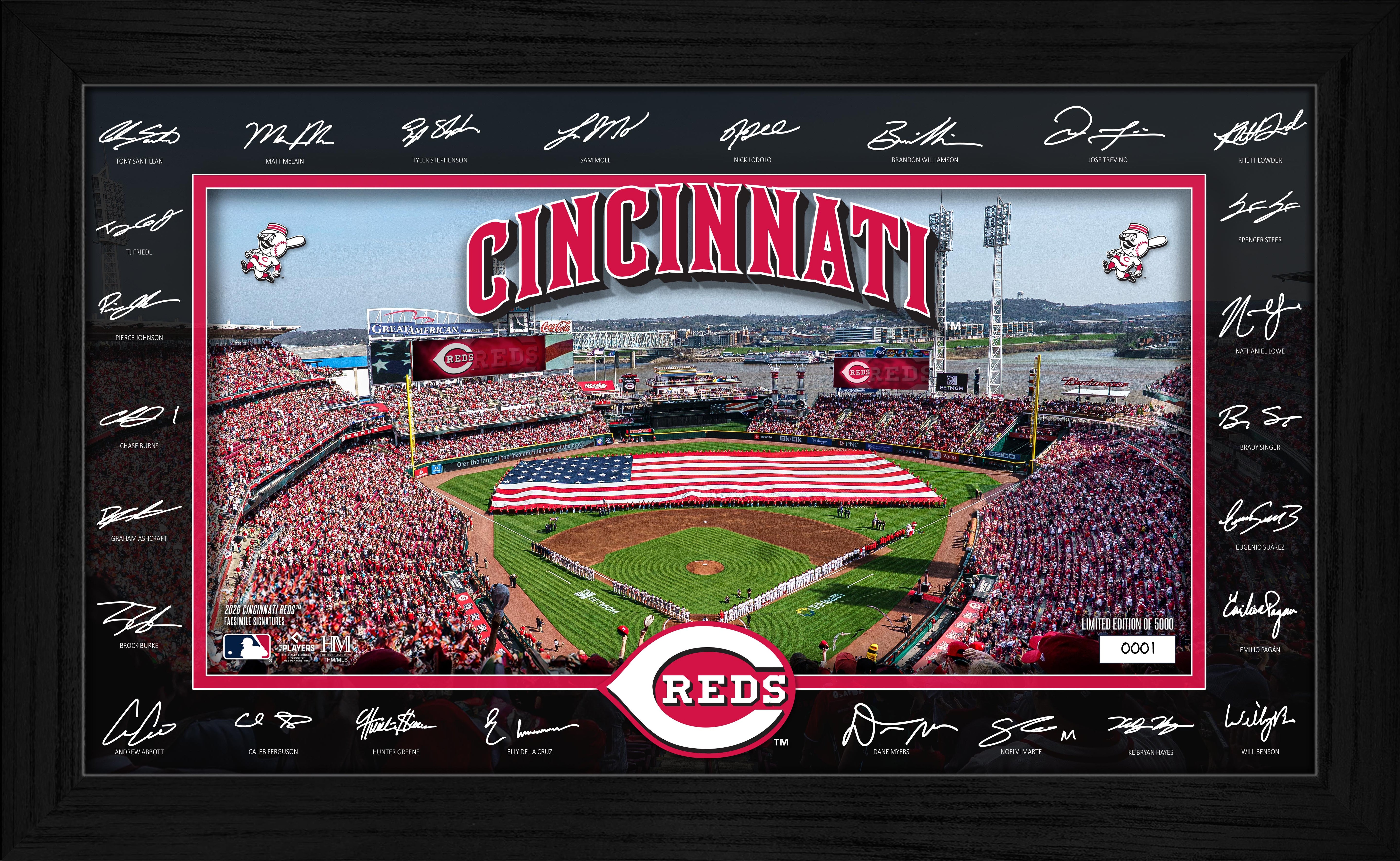 Cincinnati Reds 2026 Signature Field Frame