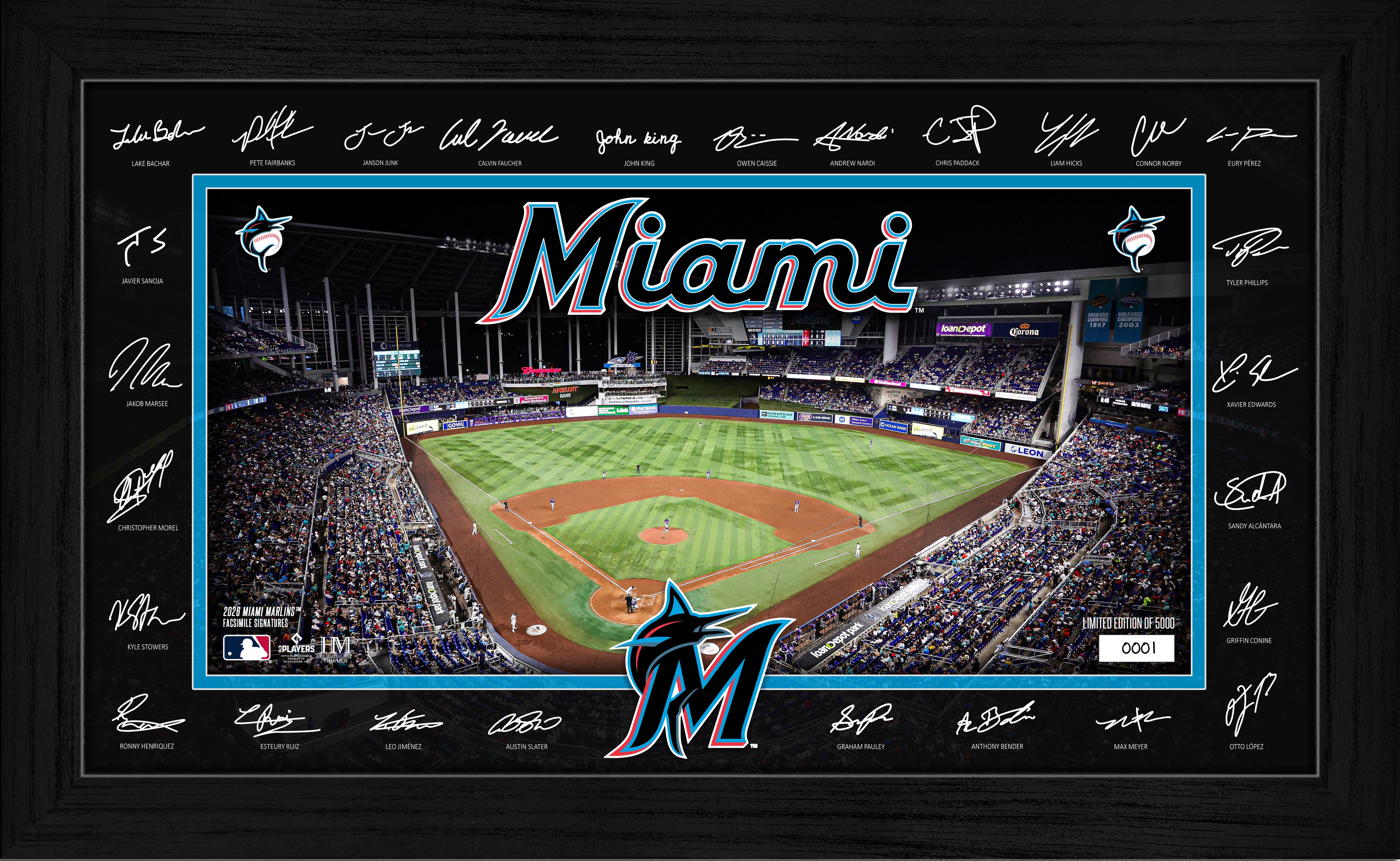 Miami Marlins 2026 Signature Field Frame