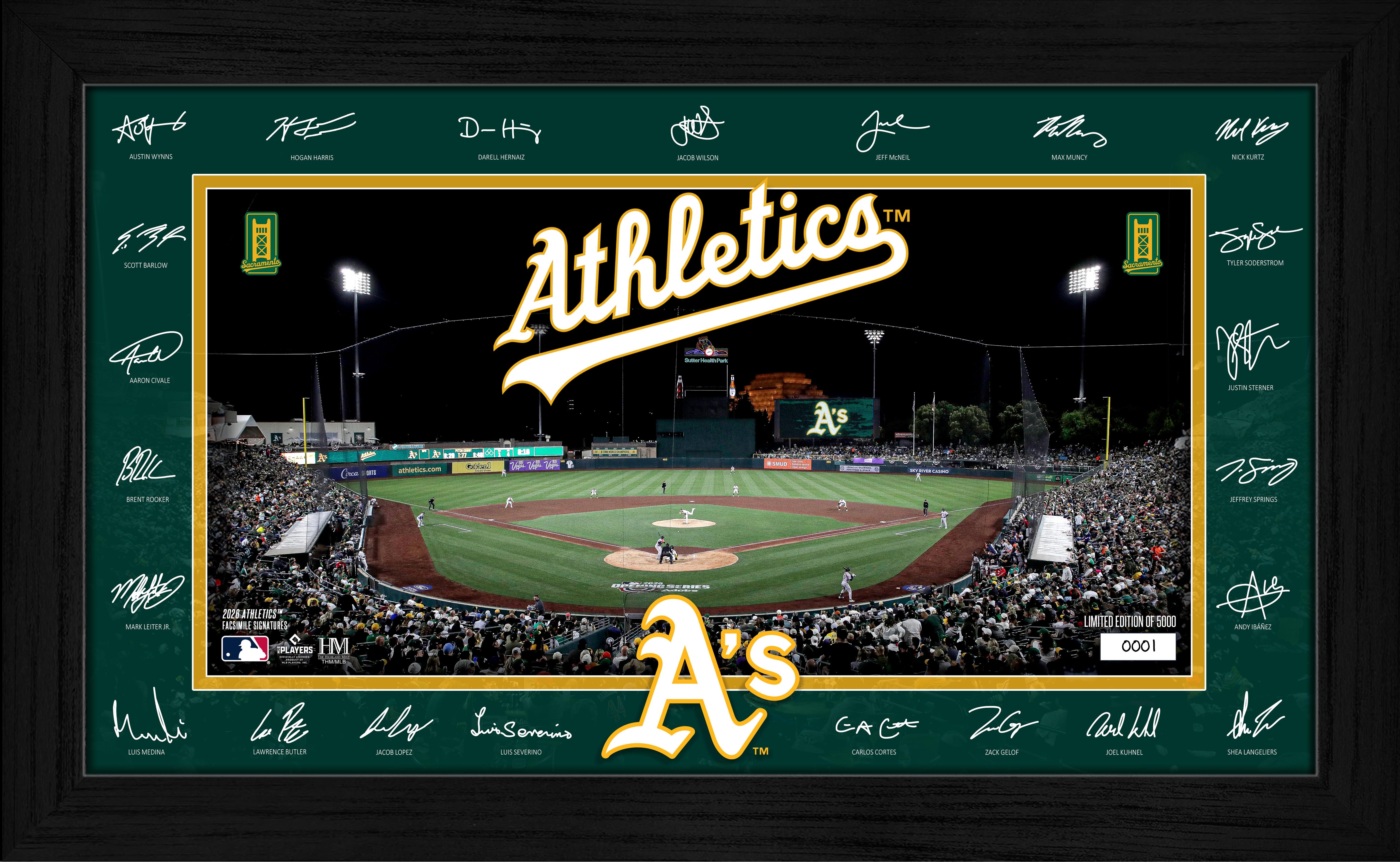 Athletics 2026 Signature Field Frame