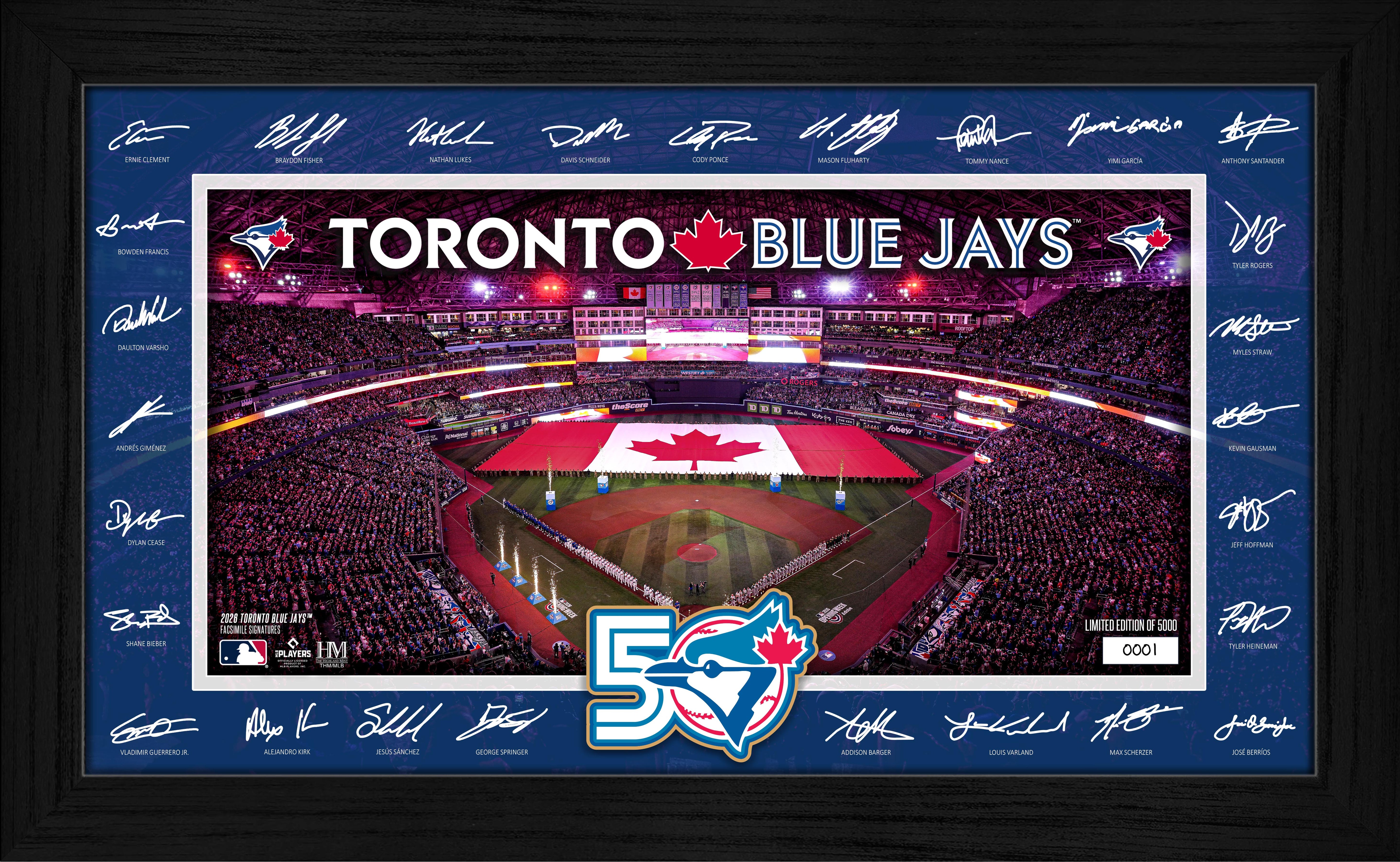 Toronto Blue Jays 2026 Signature Field Frame