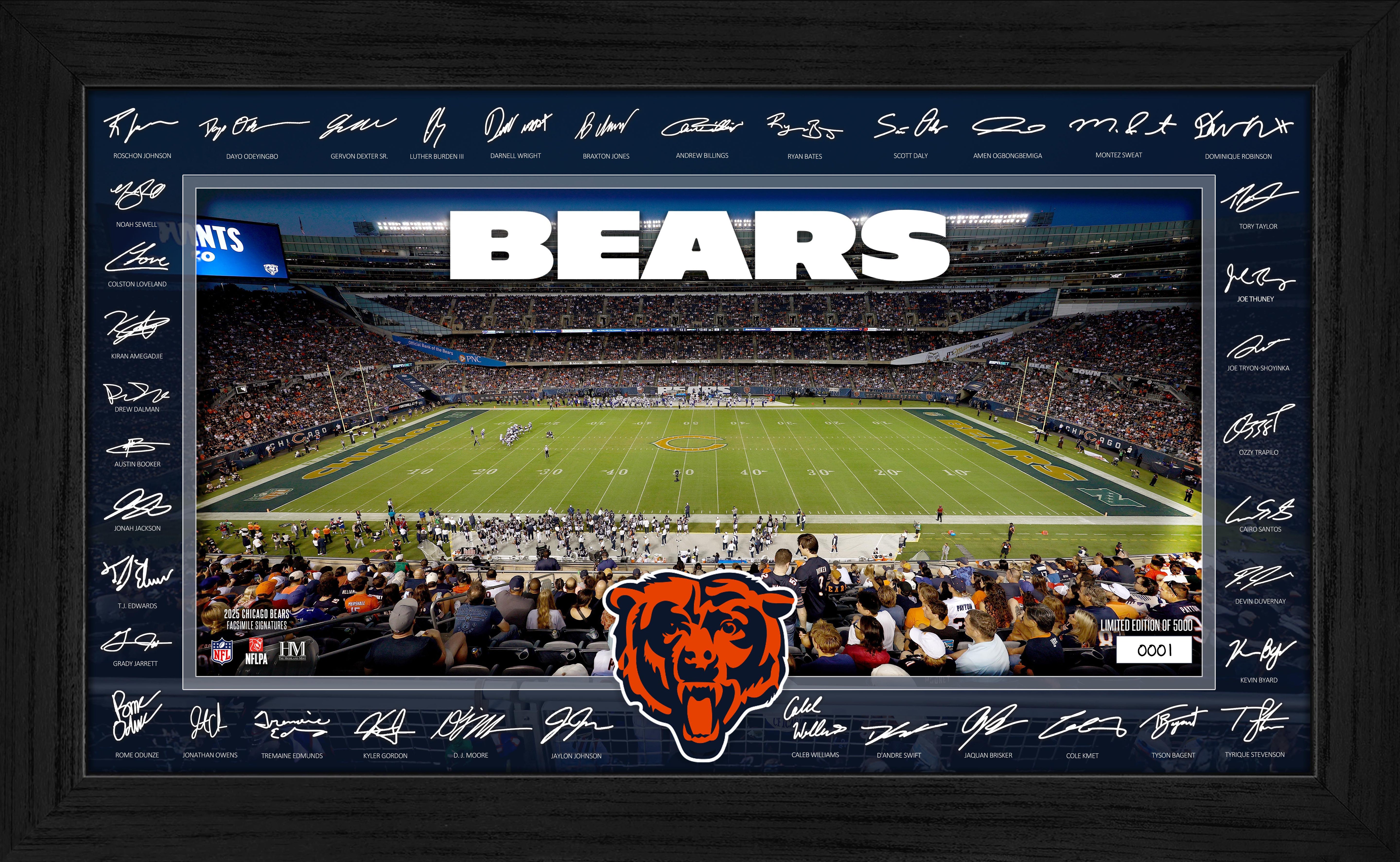 Chicago Bears 2025 NFL Signature Gridiron