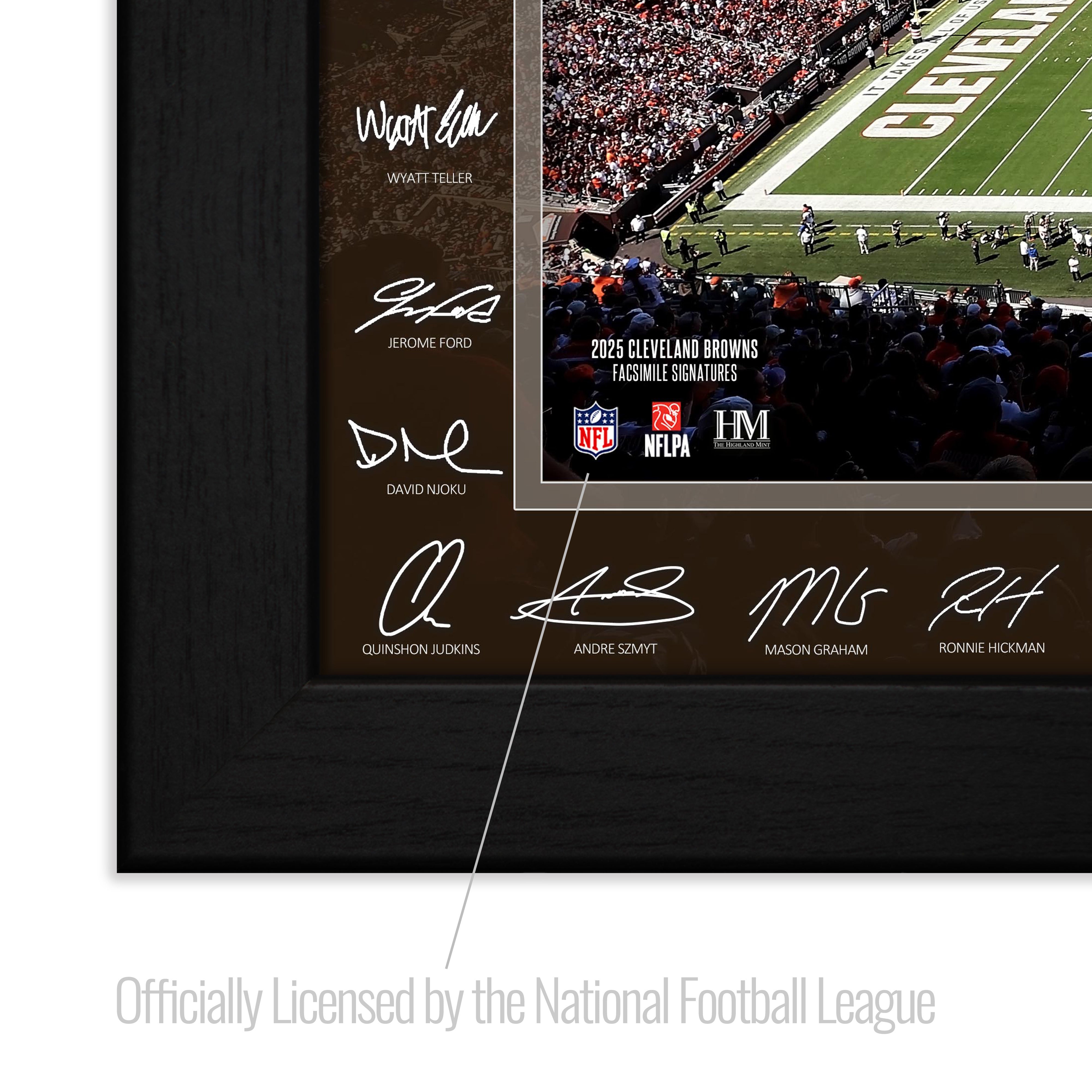 Cleveland Browns 2025 NFL Signature Gridiron