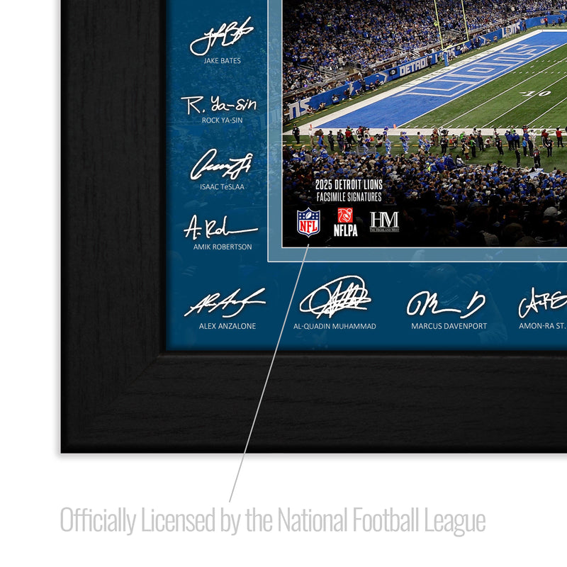 Detroit Lions 2025 NFL Signature Gridiron