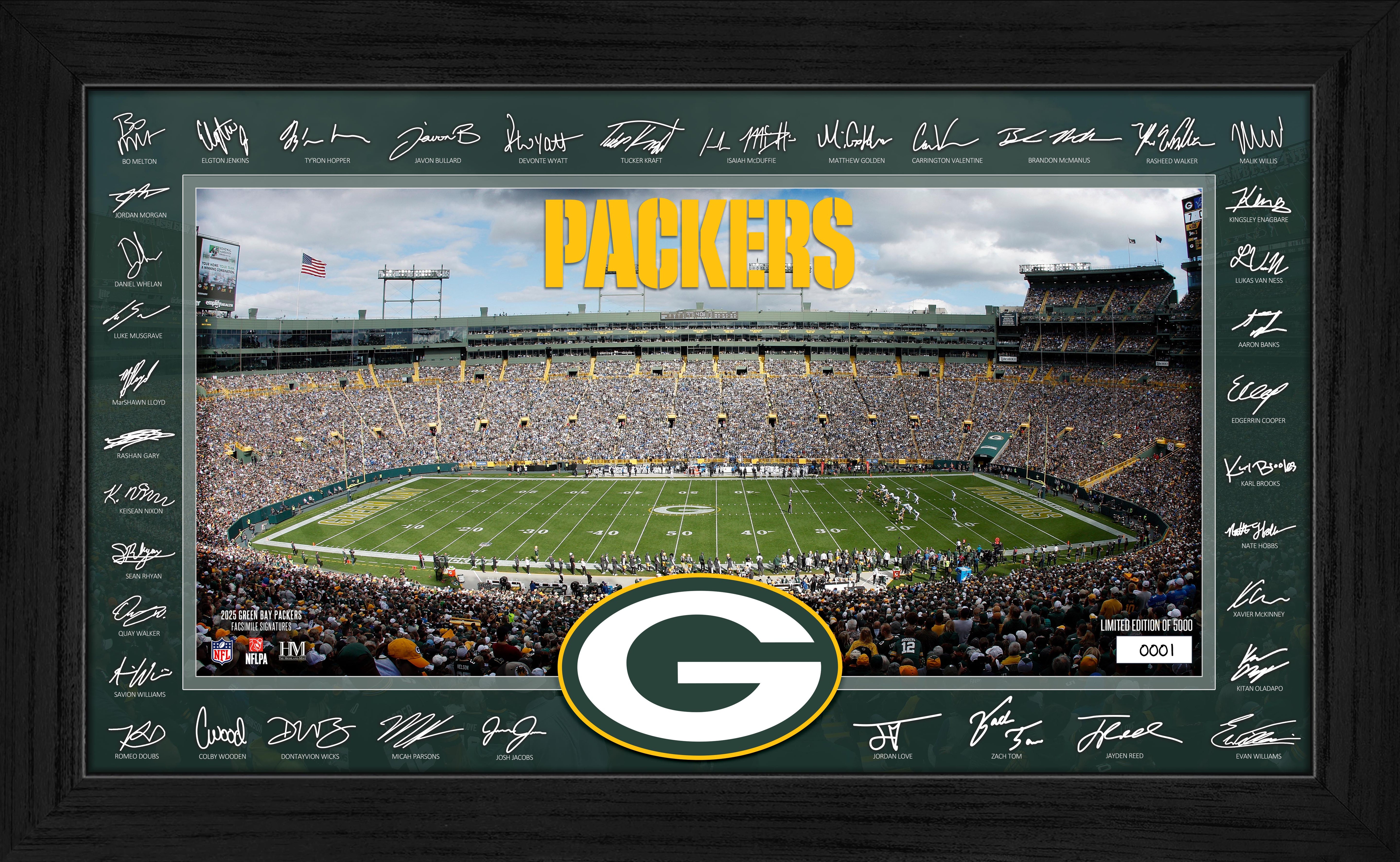 Green Bay Packers 2025 NFL Signature Gridiron