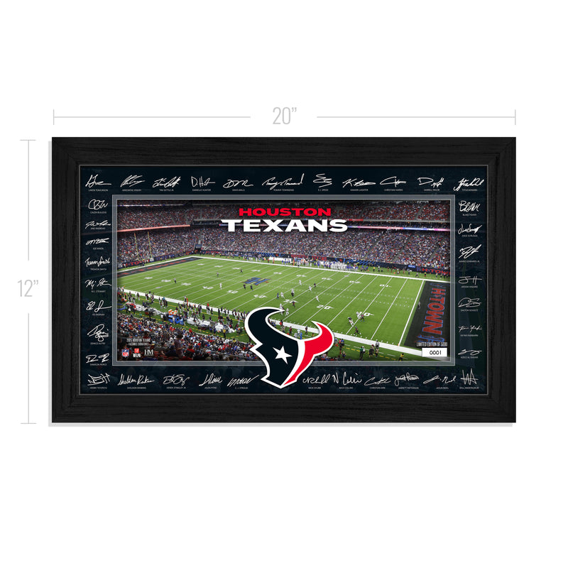 Houston Texans 2025 NFL Signature Gridiron