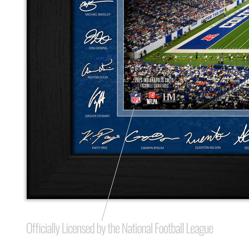 Indianapolis Colts 2025 NFL Signature Gridiron