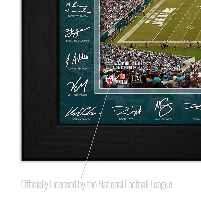 Jacksonville Jaguars 2025 NFL Signature Gridiron