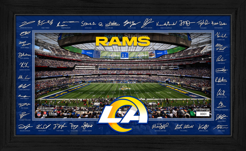 Los Angeles Rams 2025 NFL Signature Gridiron