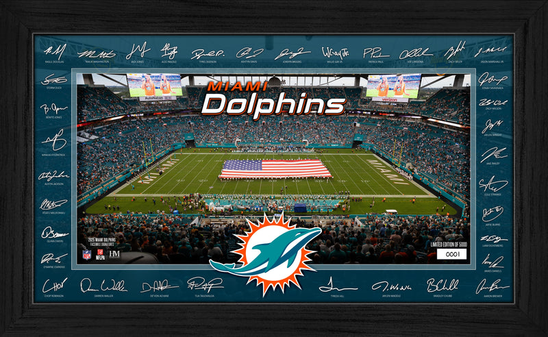 Miami Dolphins 2025 NFL Signature Gridiron