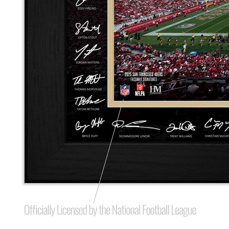 San Francisco 49ers 2025 NFL Signature Gridiron