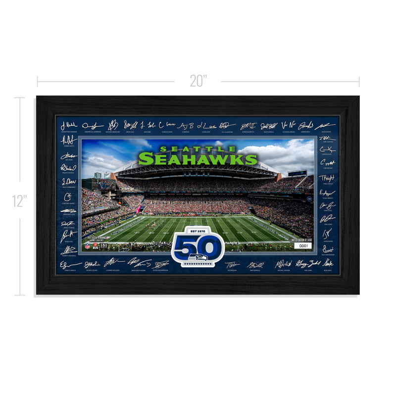 Seattle Seahawks 2025 NFL Signature Gridiron