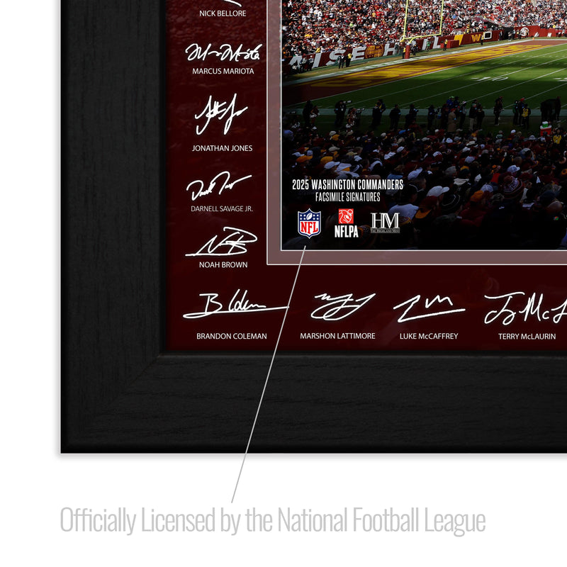 Washington Commanders 2025 NFL Signature Gridiron