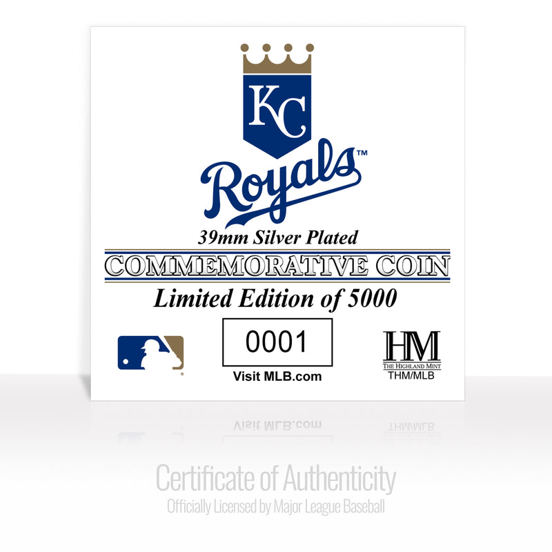 Kansas City Royals Silver Coin